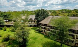 Ilala Lodge - Aerial View Standard wing and New wing